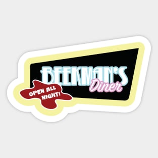 Beekman's Diner Sticker